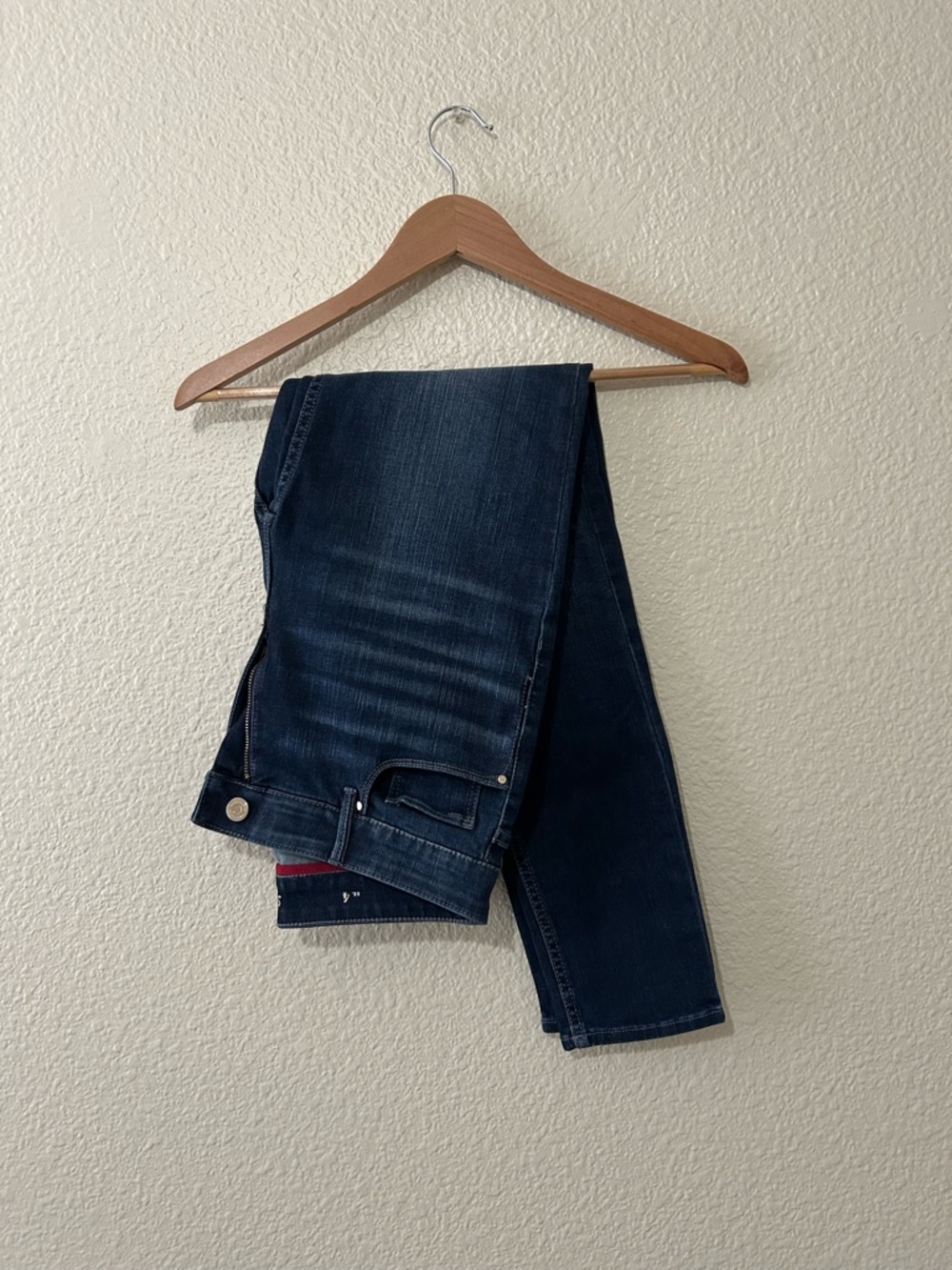 White House Black Market Dark Blue Skinny Jeans